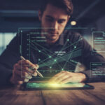 ワーケーション サブスクの損益分岐を示す折れ線グラフ（従量と定額の交点）