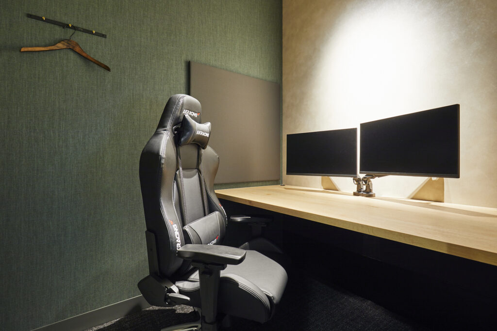 ワークスタイリング池袋西口の集中ブース