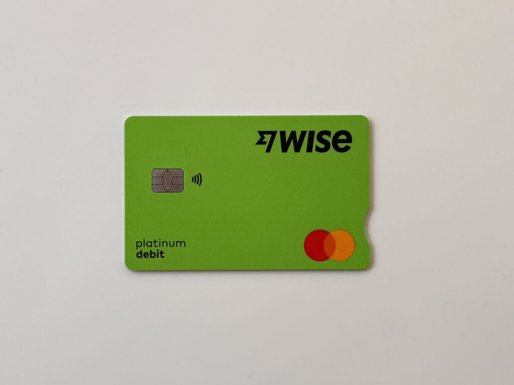 Wiseカード表面写真
