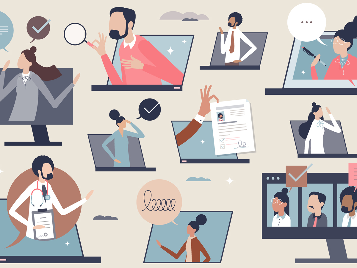 オンライン起業のためにバーチャルオフィスを検討するフリーランスのイメージ