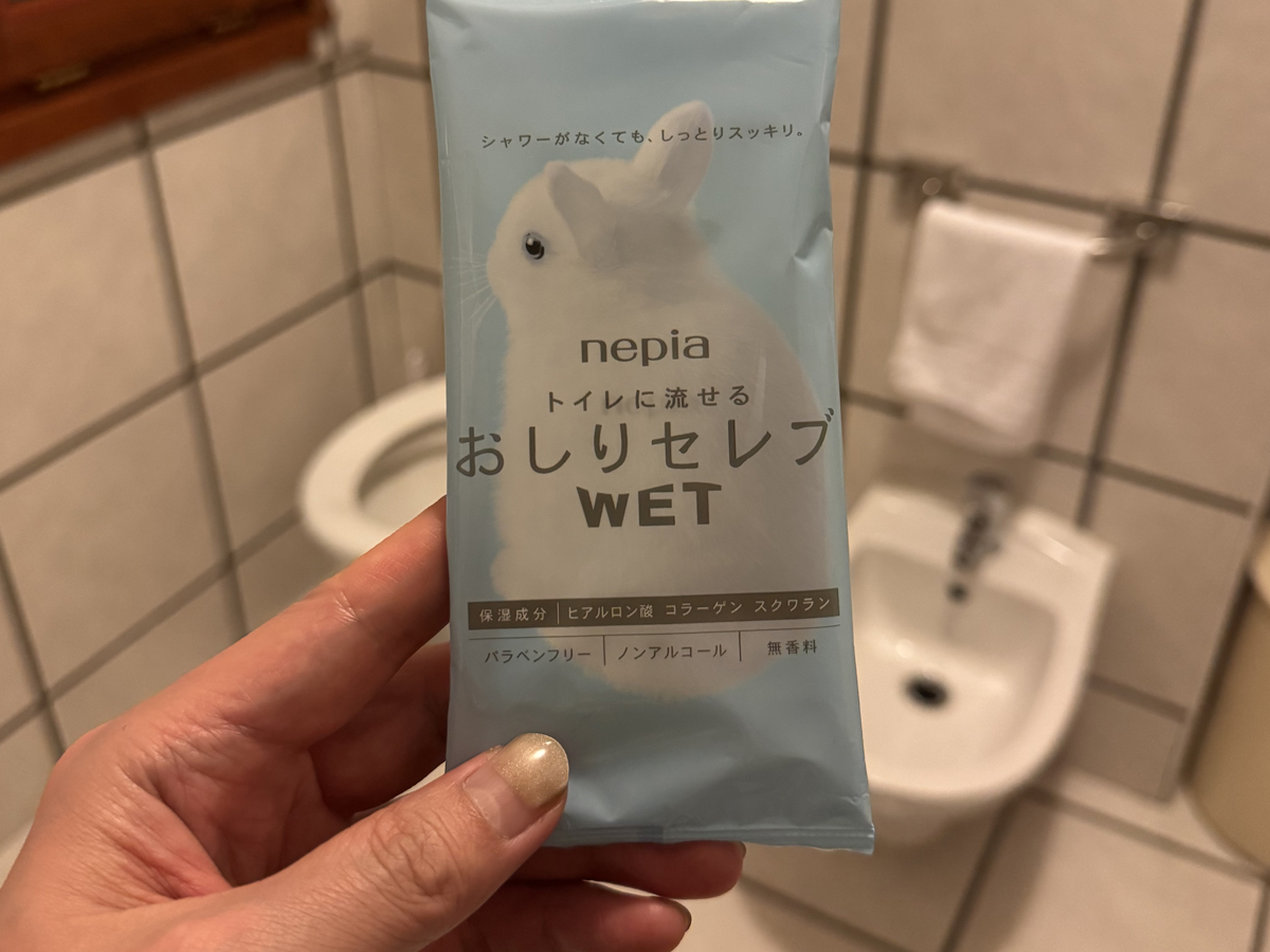ノマドワーカー 持ち物 おしりセレブWET 海外トイレ問題