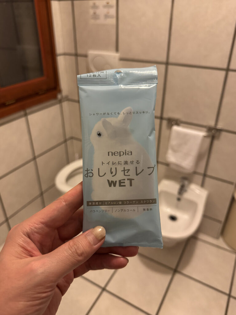 ノマドワーカー 持ち物 おしりセレブWET 海外トイレ対策