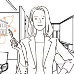 渋谷のバーチャルオフィスを利用して副業やデジタルノマドビジネスを始めるイメージ