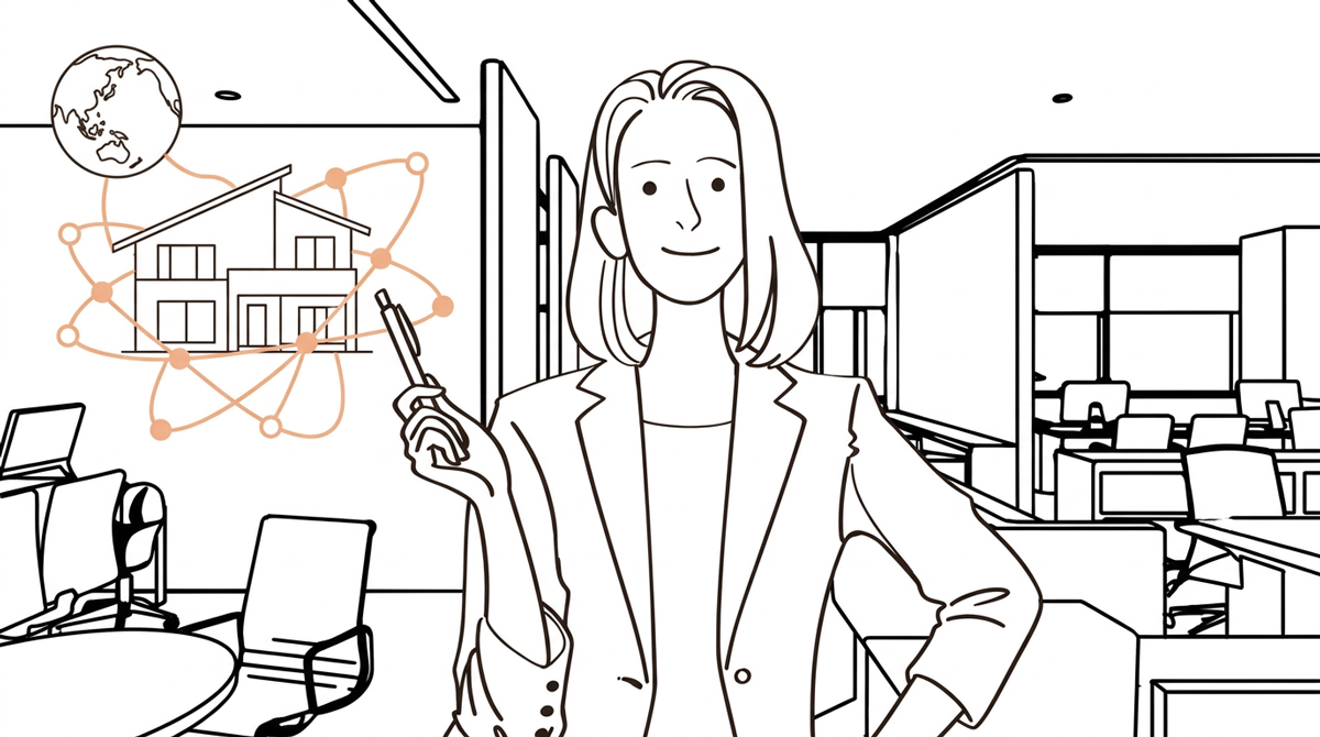 渋谷のバーチャルオフィスを利用して副業やデジタルノマドビジネスを始めるイメージ