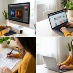 在宅ワークを未経験から始めるノマドワーカーのイメージ