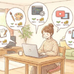 在宅ワークでおすすめのスキルを比較するイメージ