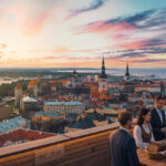 エストニアのデジタルノマドビザの要件と他国比較を示した解説イメージ