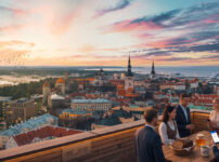 エストニアのデジタルノマドビザの要件と他国比較を示した解説イメージ