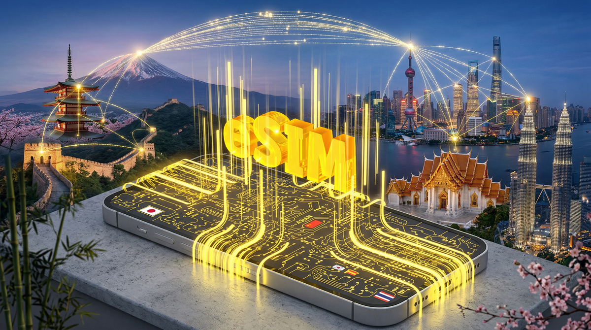 グロモバeSIMを海外で使うデジタルノマド｜無制限プラン・全額返金保証・東証上場の安心eSIMで海外旅行・日本旅行をサポート