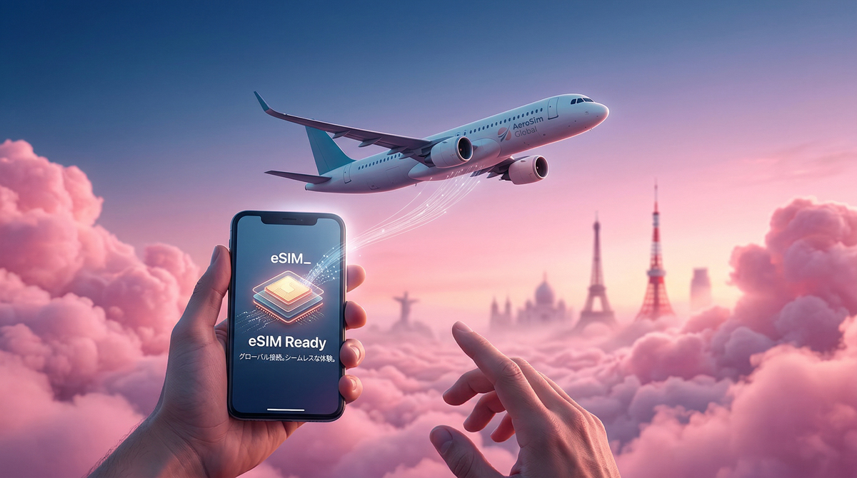 海外eSIM出発前のダウンロードから現地での切り替え方法まで初心者にもわかりやすく解説