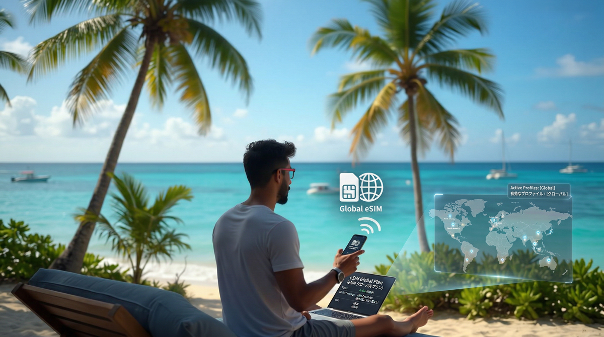 eSIM square（イーシムスクエア）を海外で使うデジタルノマド｜通話付き・無制限・リチャージOKの老舗テレコムスクエアが贈る海外おすすめeSIM