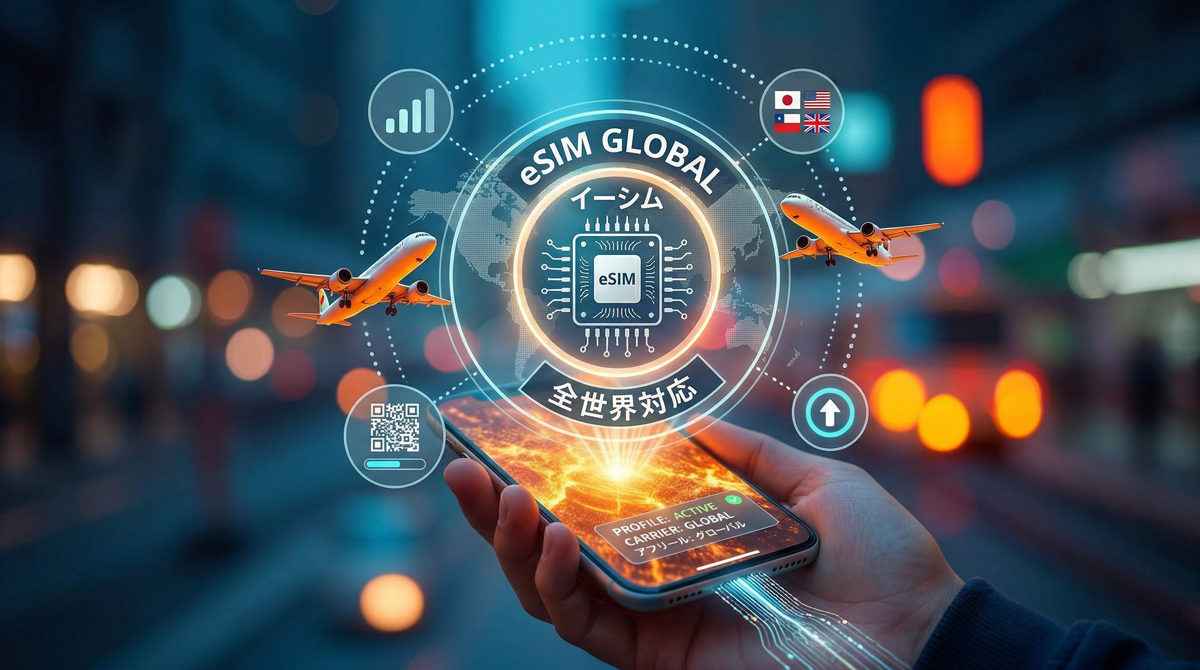 TRAVeSIM（トラベシム）を海外で使うデジタルノマド｜中国SNS対応・5G高速・周遊OKの海外おすすめeSIM比較